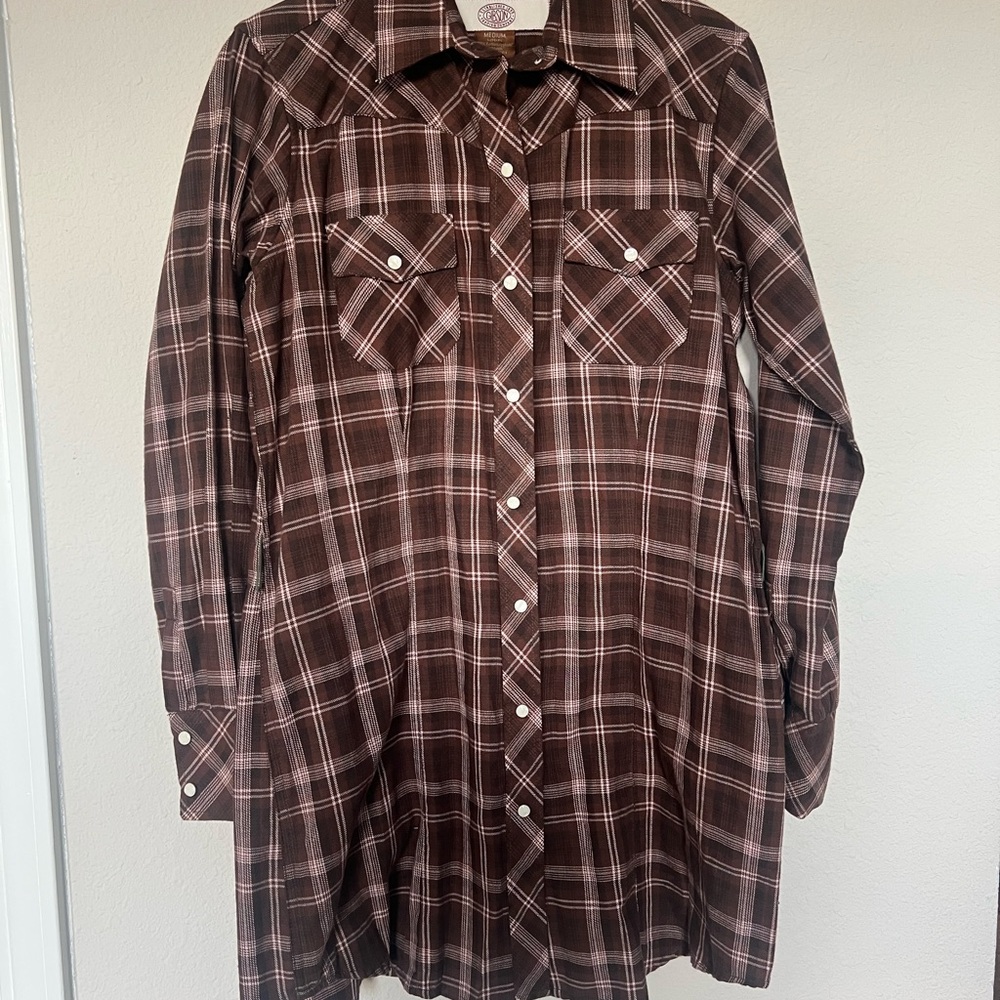 Vintage Gibson Plaid dress